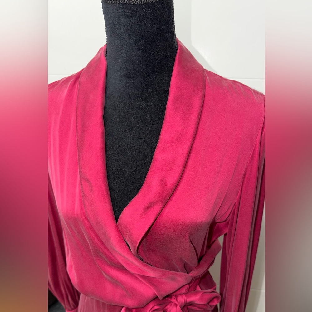 Zimmermann long wrap silk dress 1 - Picture 4 of 8